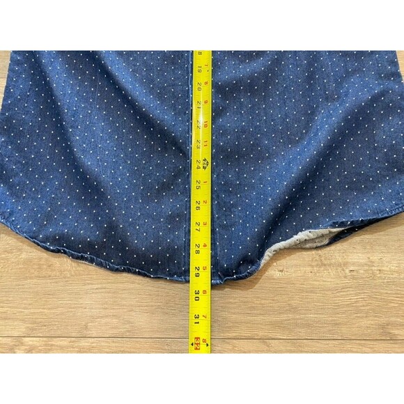 IRON AND RESIN Huckberry Mens M Dark Blue Short Sleeve Pocket Button Up Shirt - Picture 4 of 7